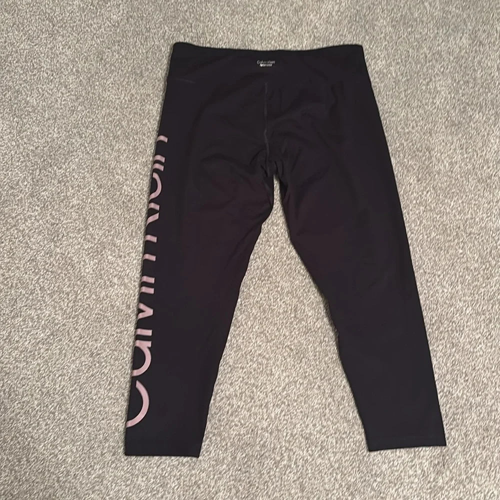 Calvin Klein Black and Pink  Leggings - Picture 6 of 6